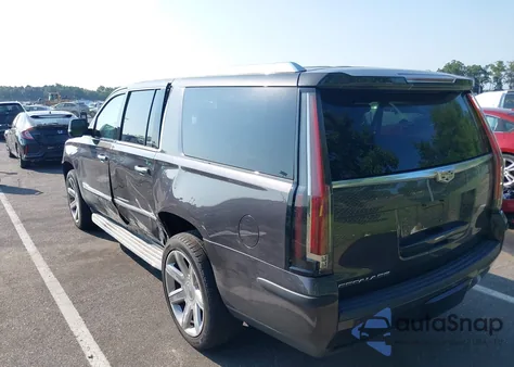 2015 Cadillac Escalade Esv Premium из США, поврежденный, VIN 1GYS4TKJ8FR550498